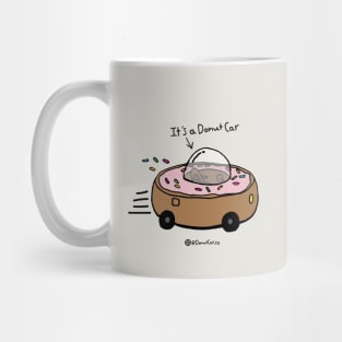 It’s a Donut Car (Strawberry) Mug